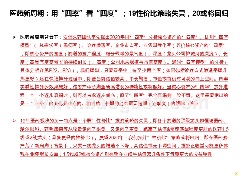 2020年医药年度策略展望分析报告.pptx_第3页