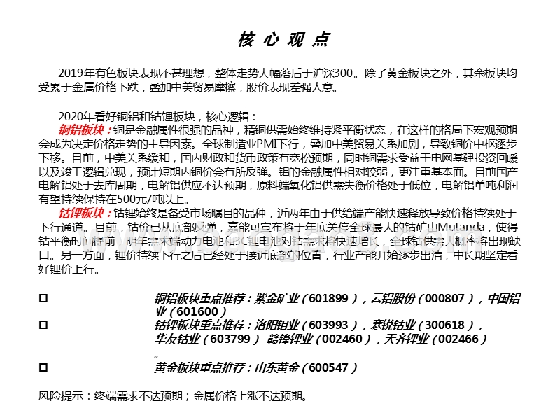 2020年有色行业投资前景研究报告.pptx_第2页