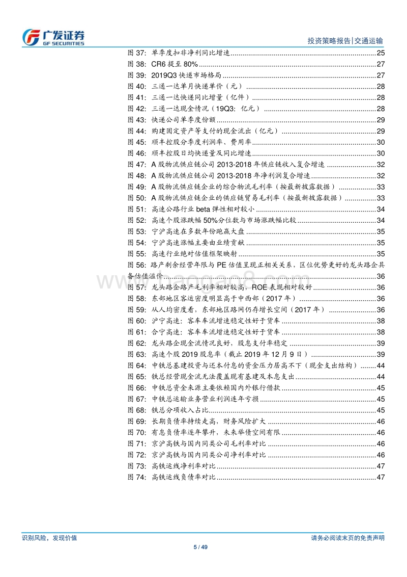 交通运输行业2020年投资策略：选优质赛道，择精细管理.pdf_第5页
