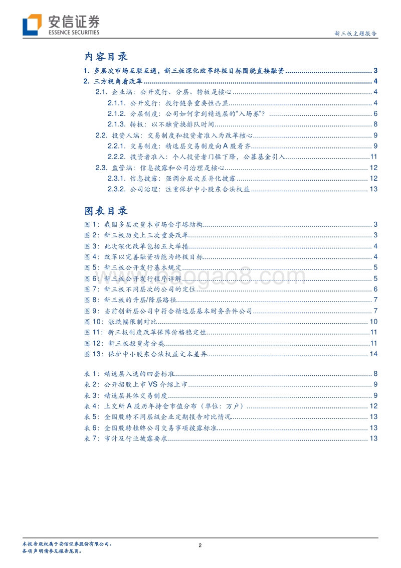 新三板改革系列六总览篇：三方视角看新三板深改核心要点.pdf_第2页