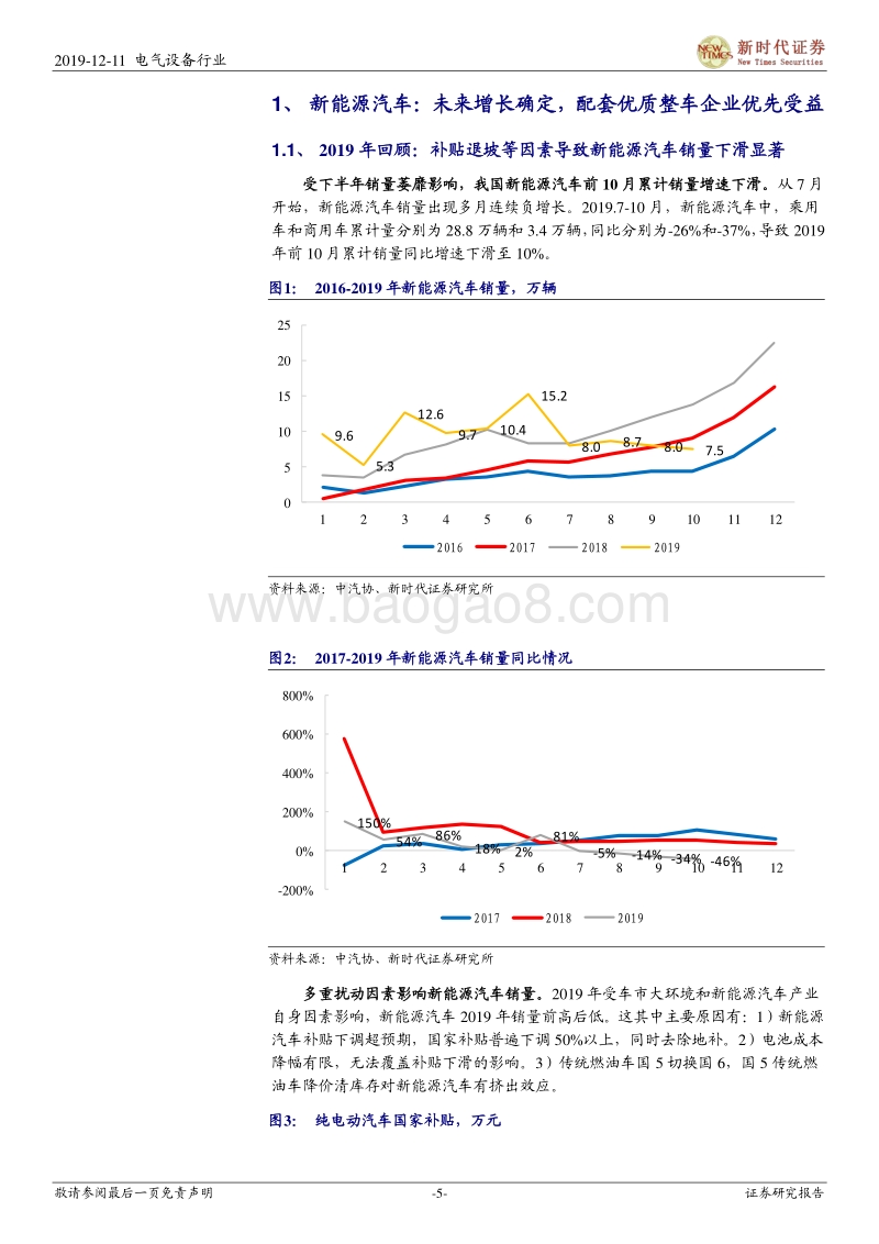 电力设备新能源2020年度策略：电动新时代，风光大周期.pdf_第5页