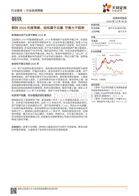钢铁2020年度策略：结构重于总量，节奏大于趋势.pdf