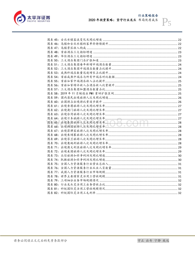 消费者服务Ⅱ2020年投资策略：坚守行业龙头布局优质成长.pdf_第5页