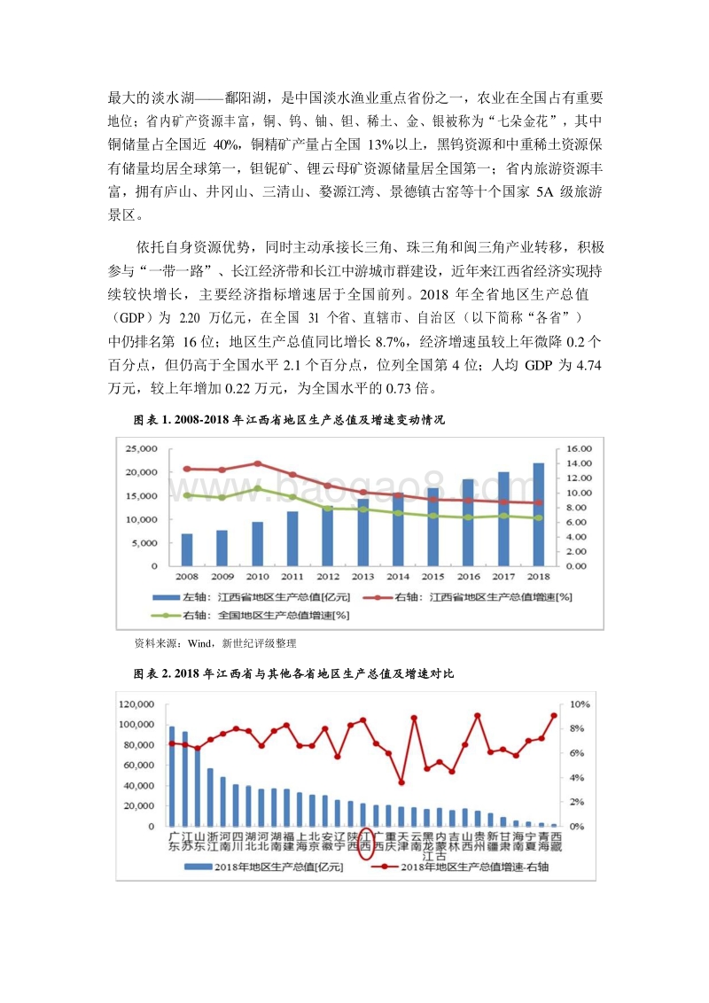2019江西省及下辖各市经济财政实力与债务研究报告.docx_第4页