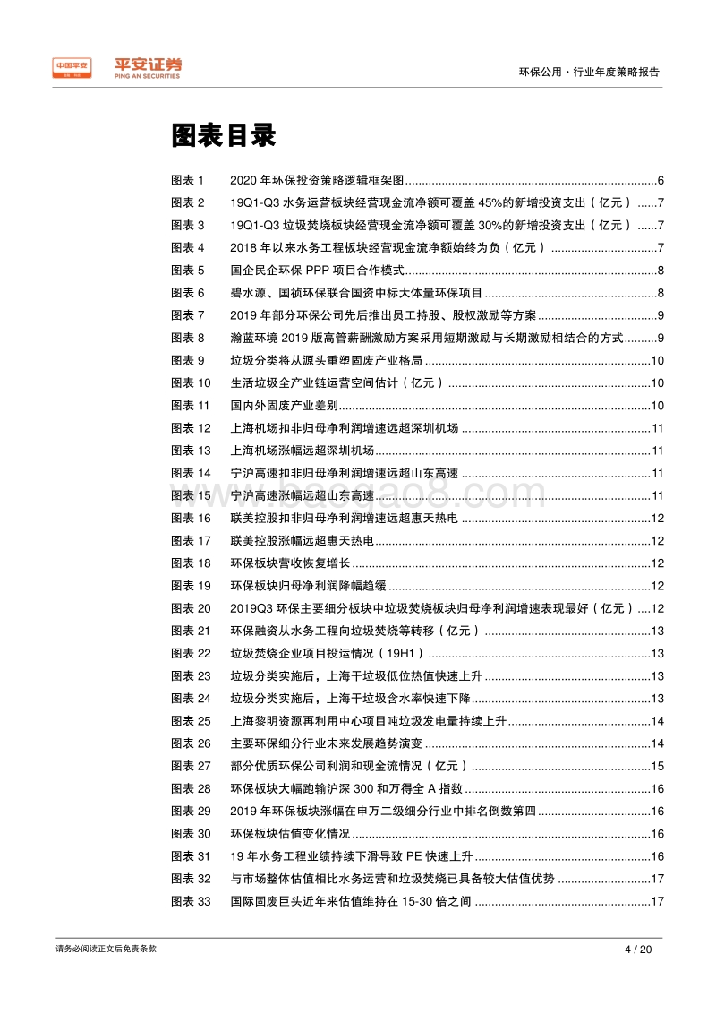 环保公用行业2020年度策略报告：现金流企稳近在咫尺，新核心资产即将崛起.pdf_第4页