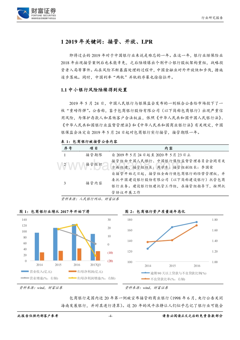 银行行业定期策略：金融供给侧改革下，差异化求发展.pdf_第4页