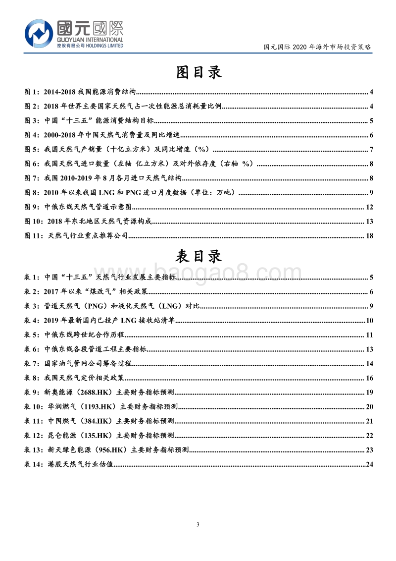 天然气行业2020年海外市场投资策略：需求持续，市场化改革将加速推进.pdf_第3页