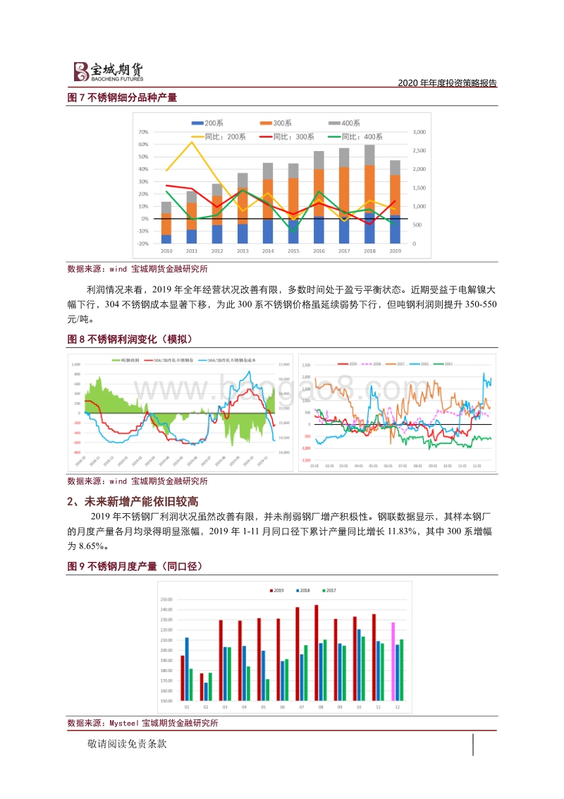 2020年不锈钢期货年度投资策略报告：过剩格局未改，价格难言乐观.pdf_第5页