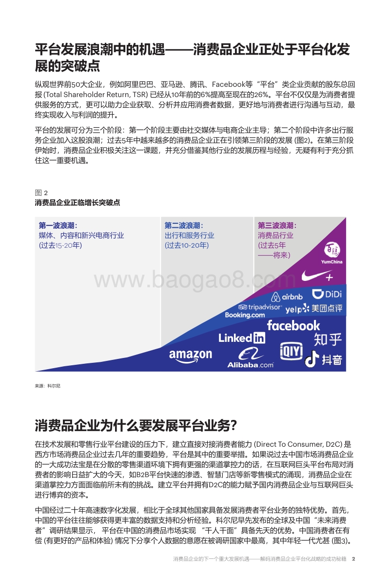 消费品企业的下一个重大发展机遇：解码消费品企业平台化战略的成功秘籍.pdf_第3页