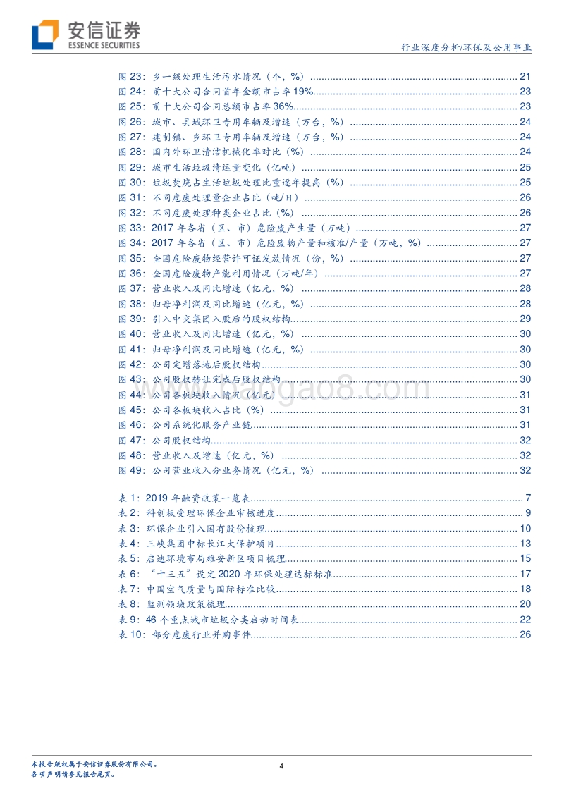 环保行业2020年度投资策略：国资加持新时期，行业整合或提速.pdf_第4页