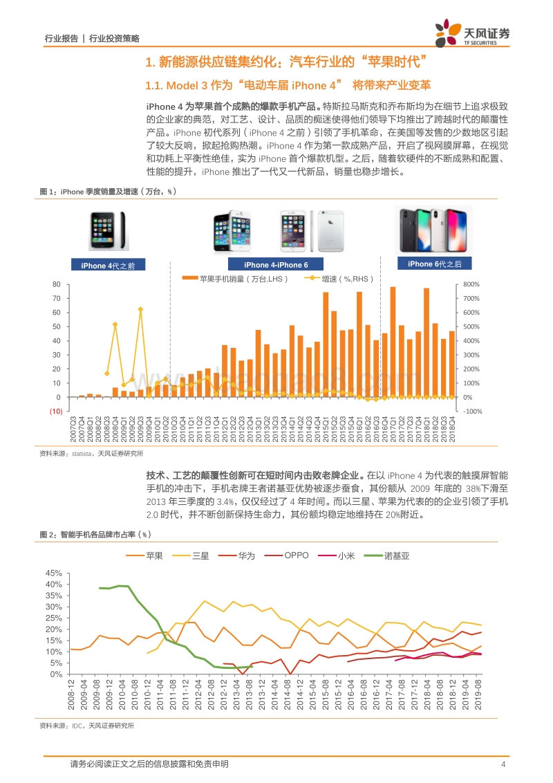 汽车2020年度策略：新能源篇：汽车行业的“苹果时代”.pdf_第4页