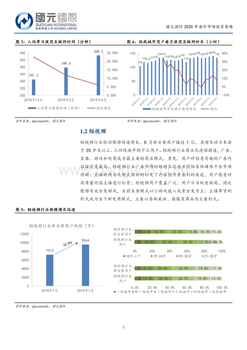 互联网行业：深挖下线城市及年轻用户价值.pdf_第3页