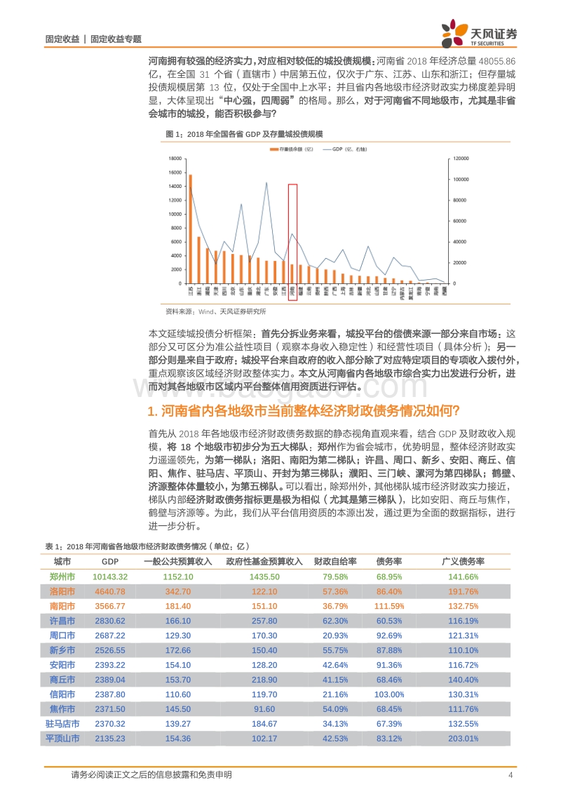城投区域风险评估专题：大数据看区域之三：河南城投怎么看？.pdf_第4页