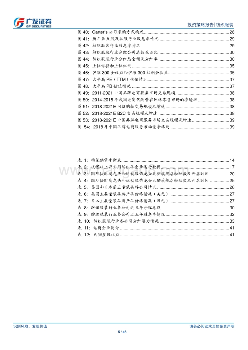 纺织服装行业2020年投资策略：上游关注涨价，下游关注景气子行业.pdf_第5页