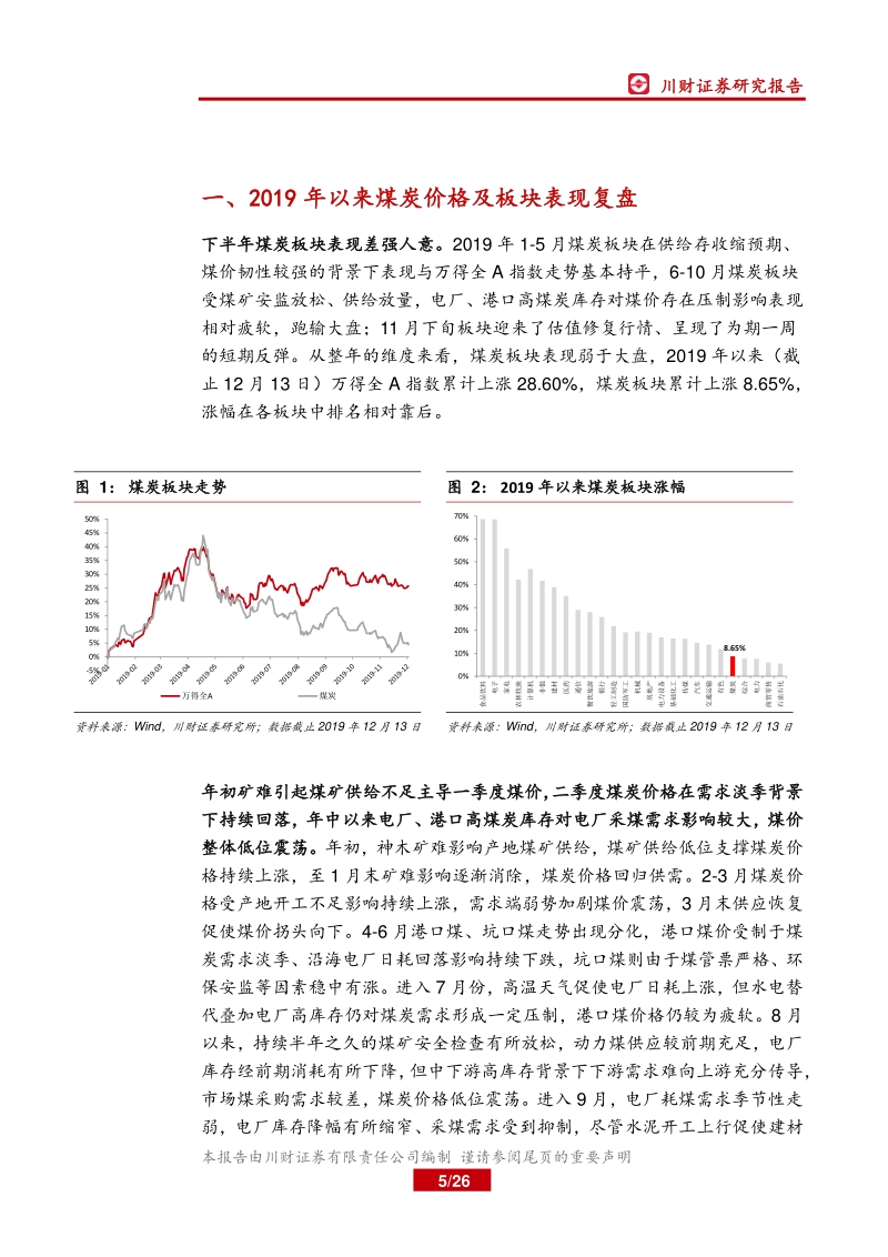 煤炭行业年度投资策略回顾与展望：估值见底，弹性可期.pdf_第5页