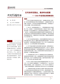 2020年宏观投资策略报告：无可奈何花落去，美好时光短暂.pdf