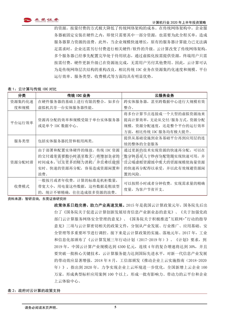 计算机行业2020年上半年投资策略：聚焦三大赛道，掘金优质个股.pdf_第5页