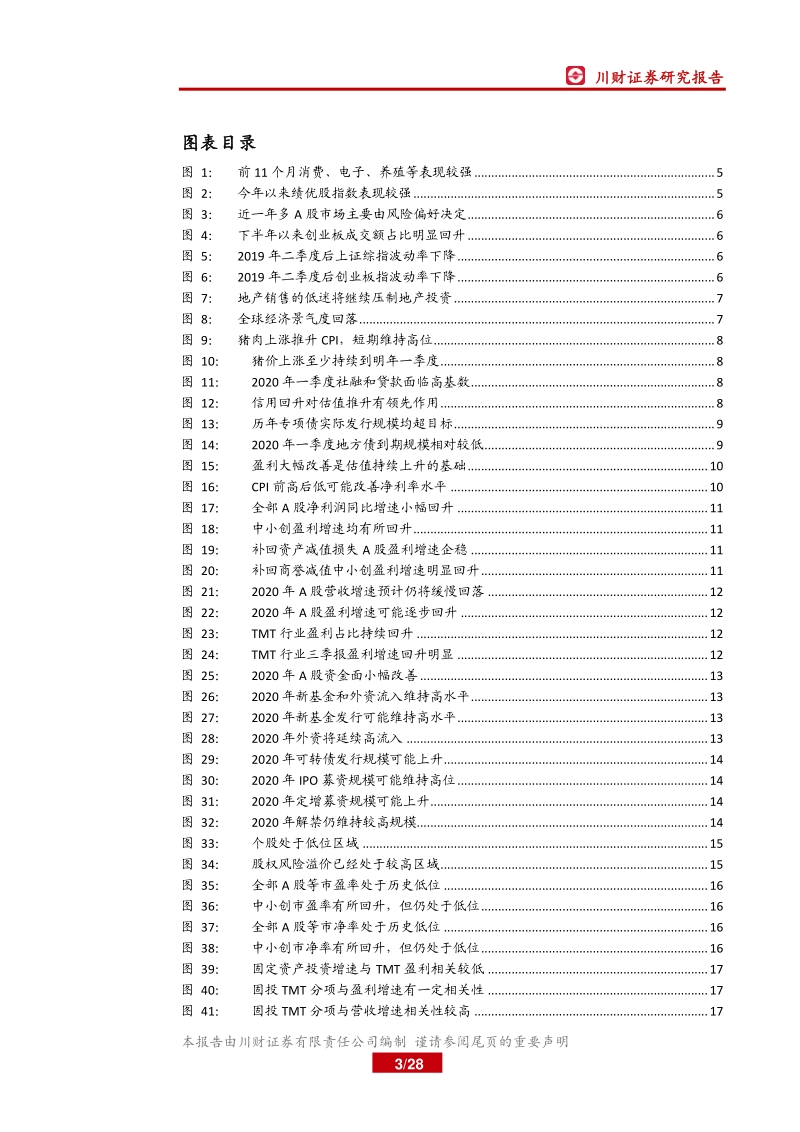 2020年A股市场展望：盈利温和修复，科技占据主导.pdf_第3页