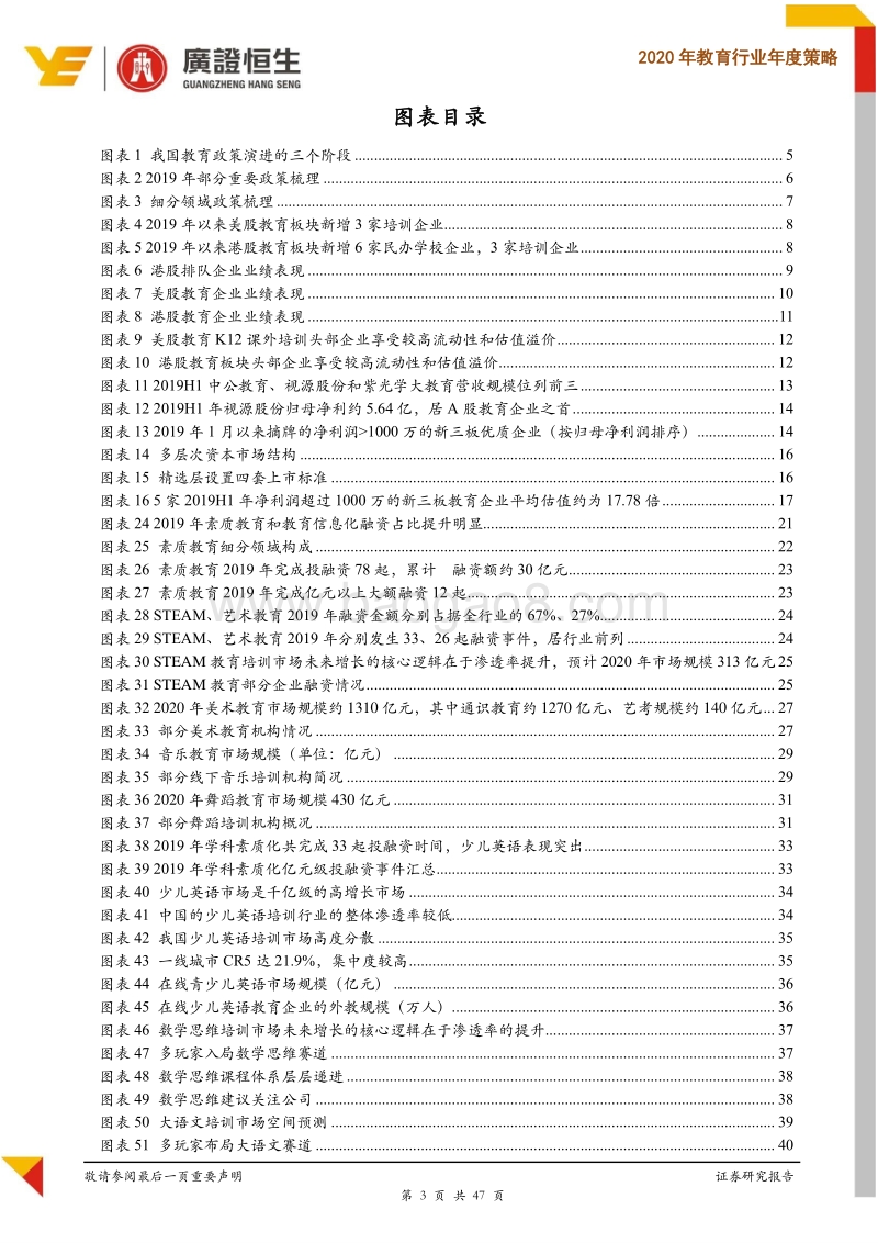 2020年教育行业年度策略：棋至中局，长期掘金素质教育.pdf_第3页
