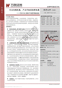 汽车行业2020年投资策略报告：行业向稳发展，产业升级创造新机遇.pdf