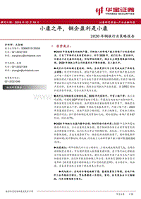 2020年钢铁行业策略报告：小康之年，钢企盈利是小康.pdf