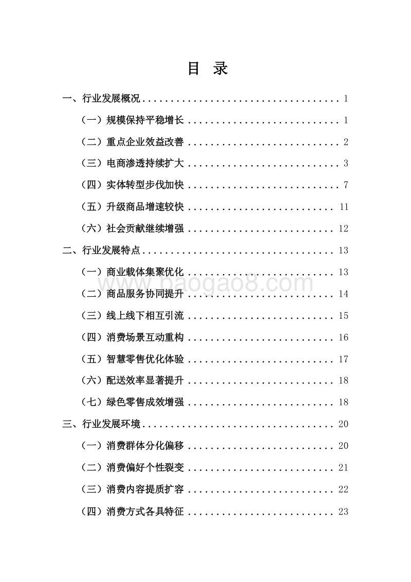 2018-2019中国零售行业发展研究报告.docx_第2页