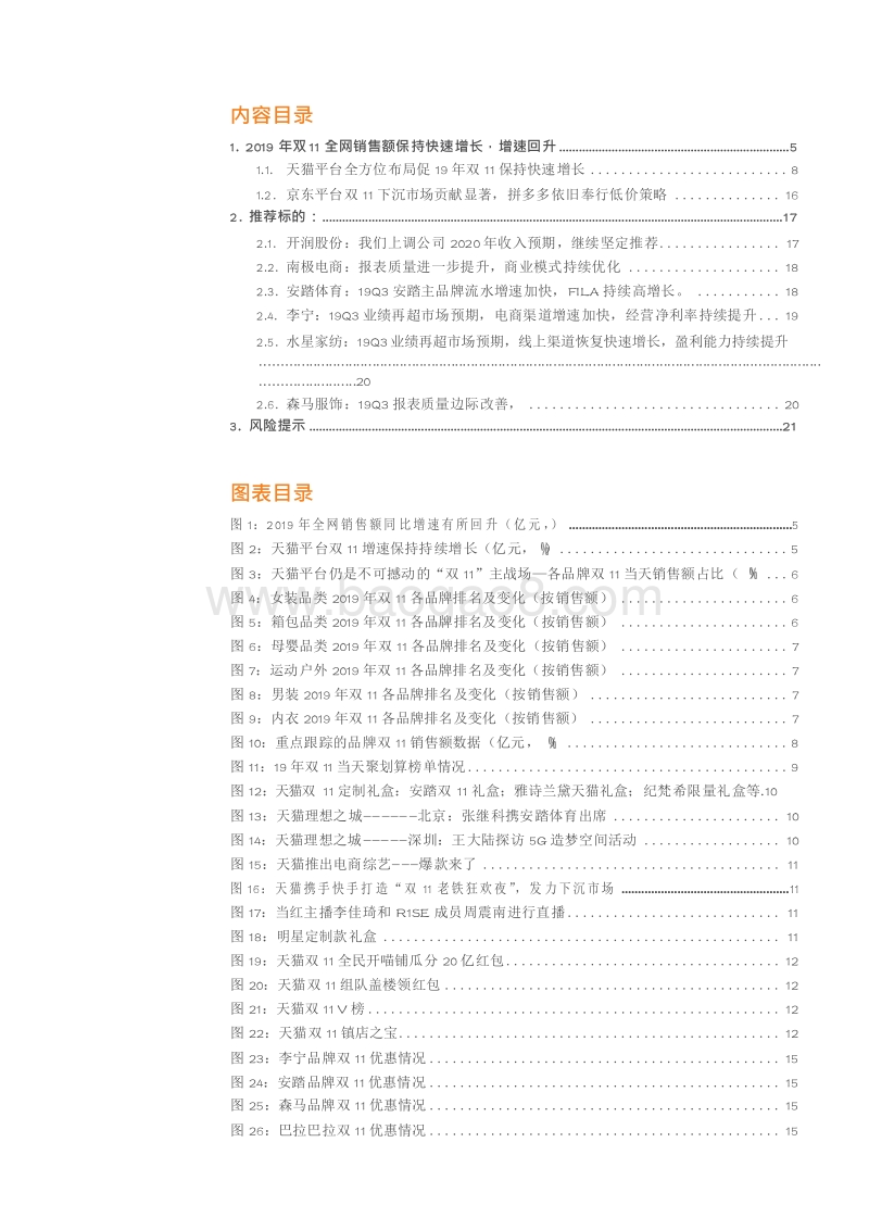 19年双十一在纺织服装行业的最新趋势有哪些.docx_第3页