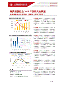 融资租赁行业2019年信用风险展望.pdf