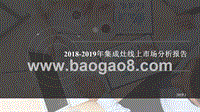 2018-2019年集成灶线上市场分析报告.pptx