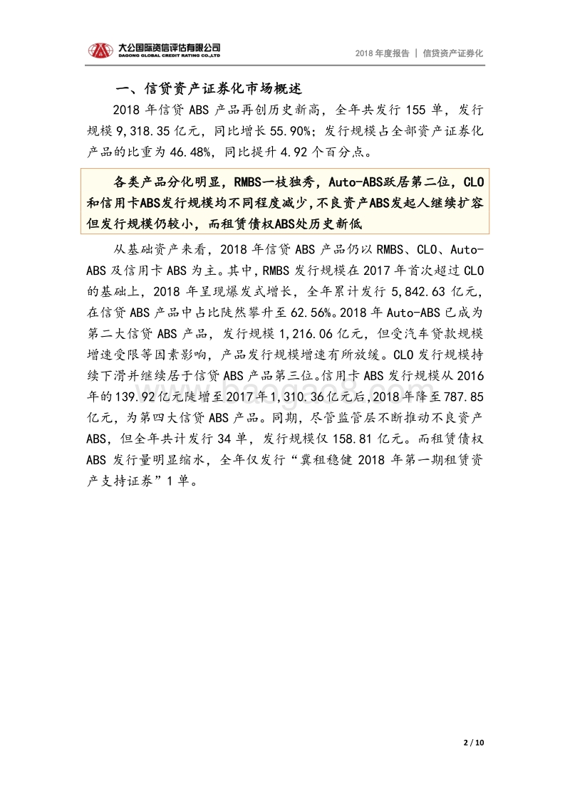 2018年信贷资产证券化市场年度报告.pdf_第2页