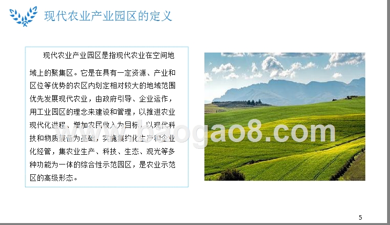 2019年现代农业产业园发展分析报告.pptx_第4页