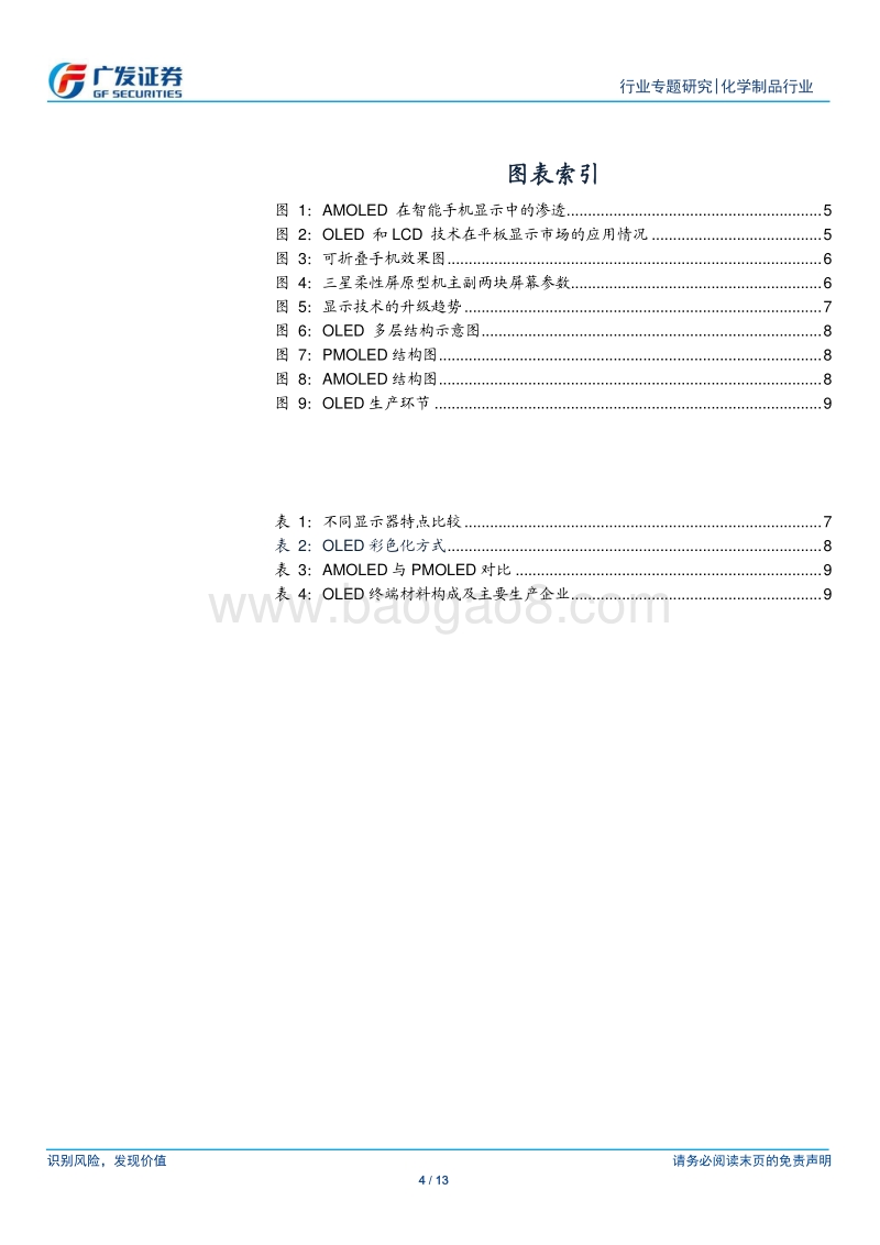 OLED产业链系列一：柔性显示技术变革，促OLED材料迎发展良机.pdf_第4页