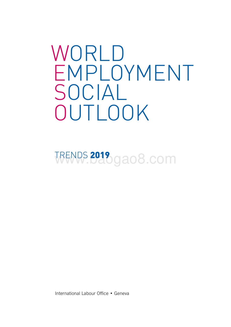 世界就业和社会展望：2019年趋势.pdf_第2页