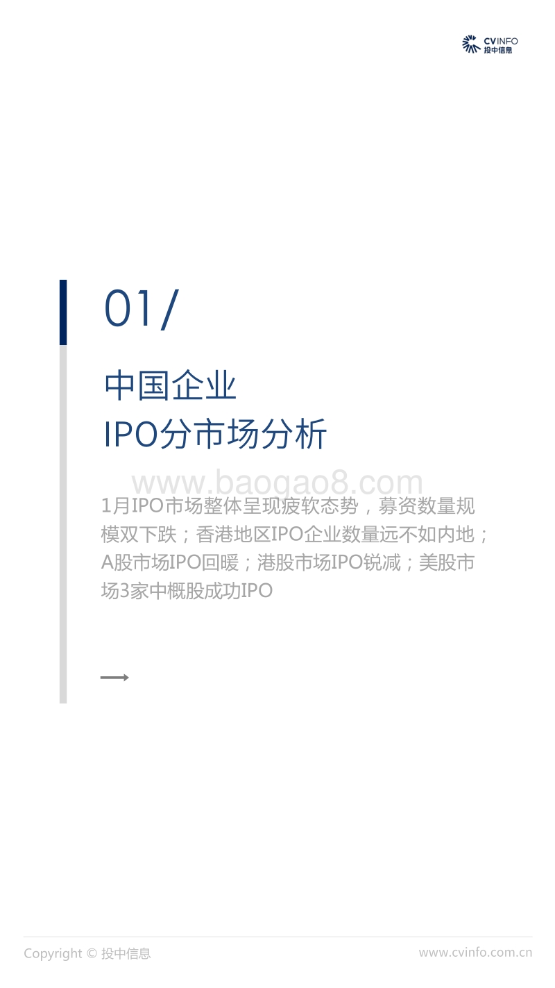 2019年1月中国企业IPO市场数据报告.pdf_第4页