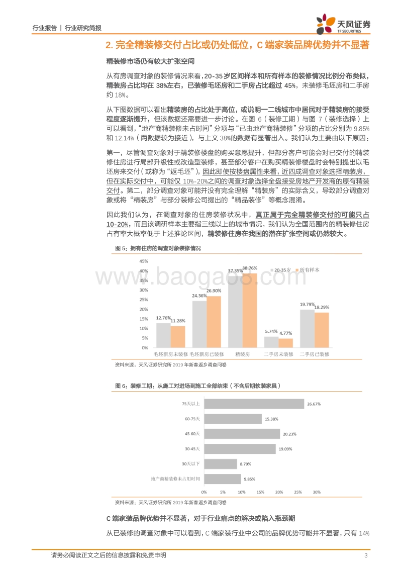 2110份问卷看清中国消费：全装修提升空间仍然可观，交付质量仍为行业主要痛点.pdf_第3页