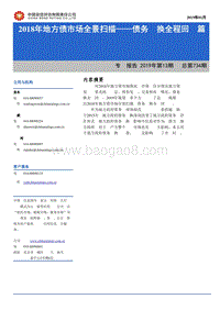 2018年地方债市场全景扫描——债务置换全程回顾篇.pdf