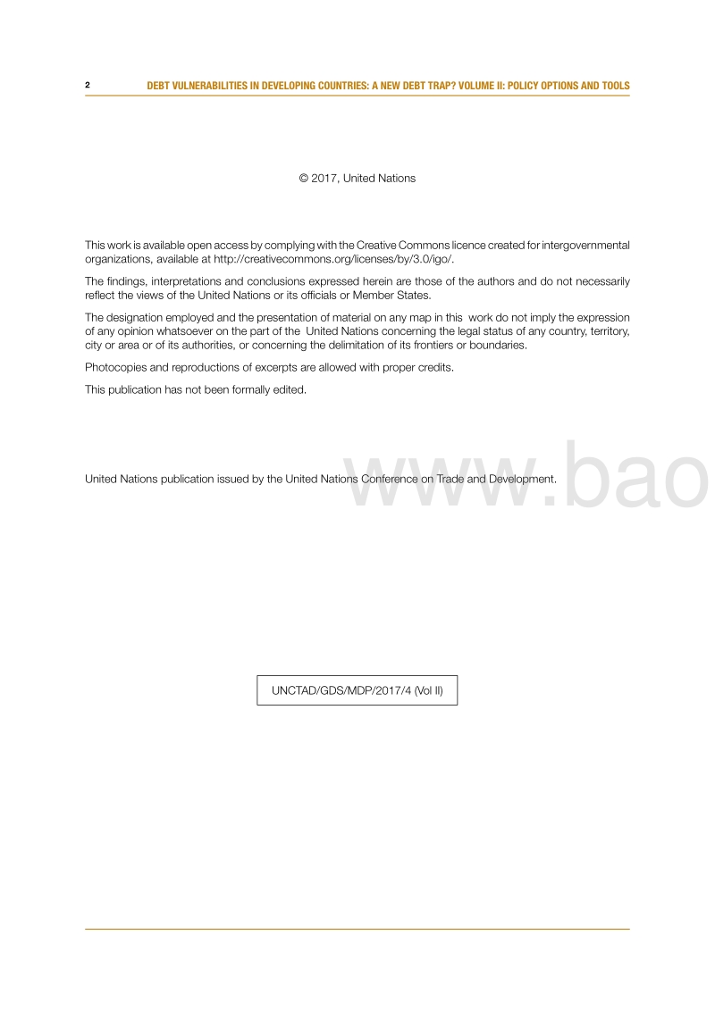 发展中国家的债务漏洞：一个新的债务陷阱？政策选择和工具（英文版）.pdf_第3页