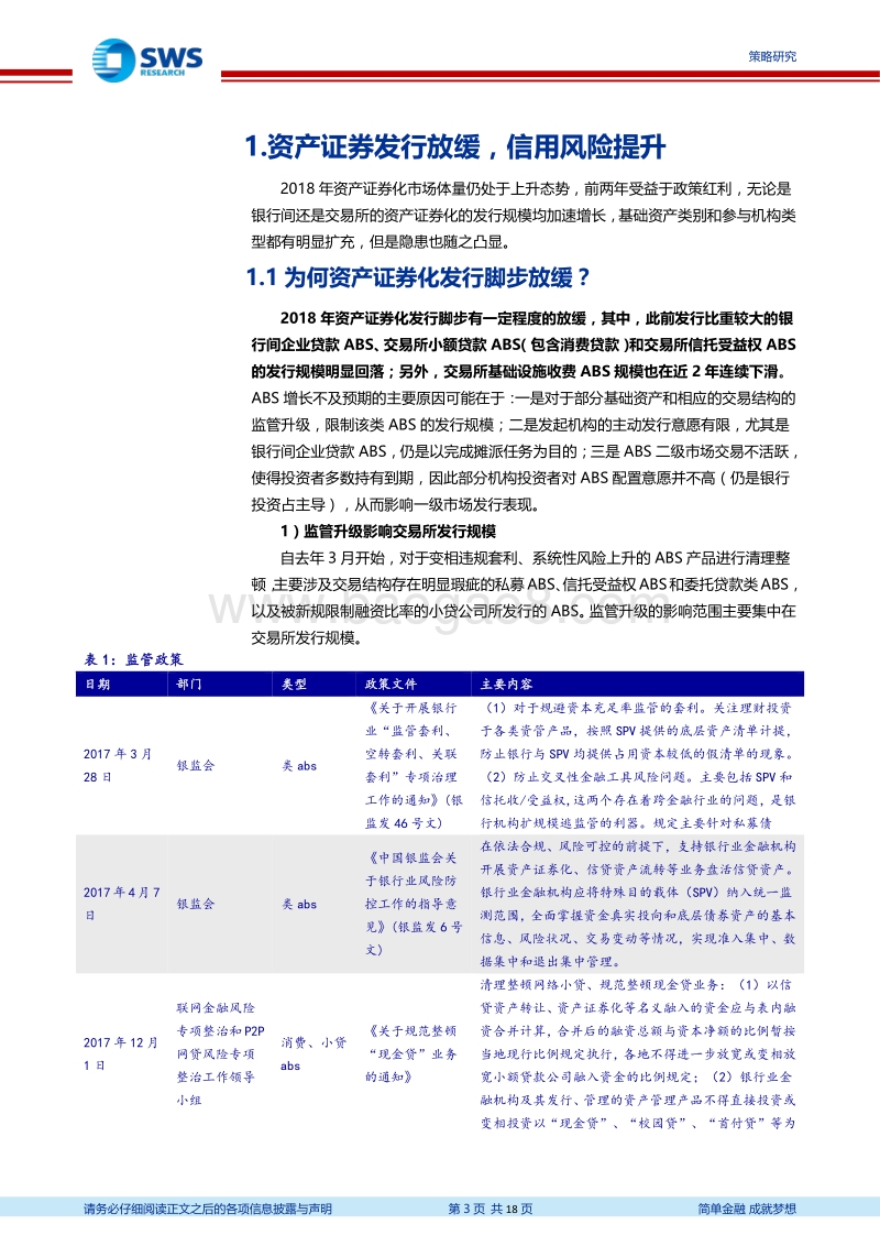 2019年投资策略和展望：ABS发展将质与量同行.pdf_第3页