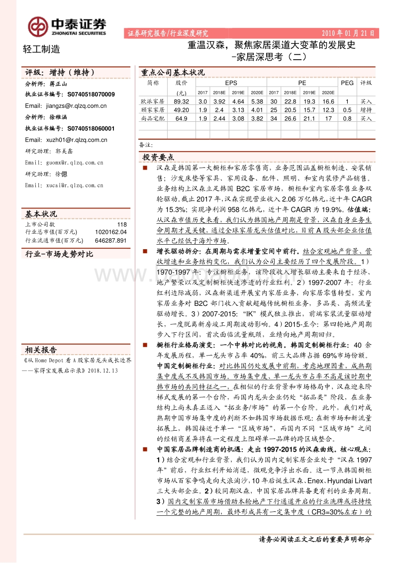 家居深思考（二）：重温汉森，聚焦家居渠道大变革的发展史.pdf_第1页