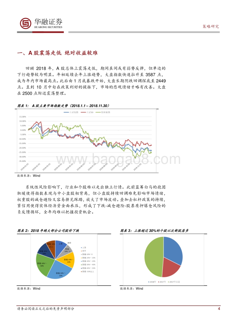 A股2019年投资策略：资产配置防御为主，关注政策引导方向.pdf_第4页