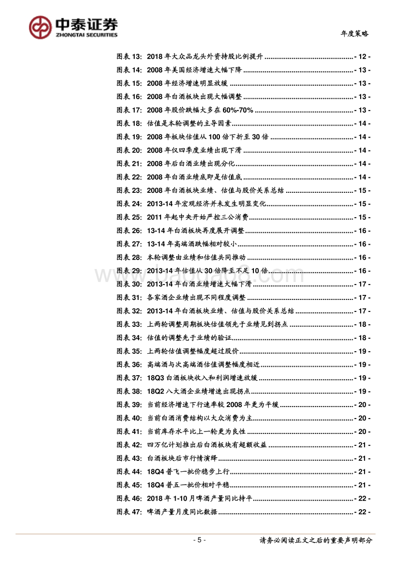 食品饮料行业2019年度策略：守望价值，寻觅超预期.pdf_第5页