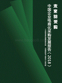 2018中国企业电商化采购发展报告：未来的采购.pdf