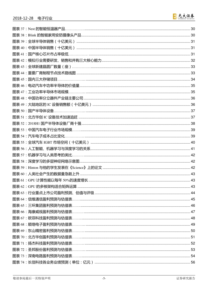 电子行业2019年投资策略：破晓，5G、IC、IOT曙光明朗.pdf_第5页