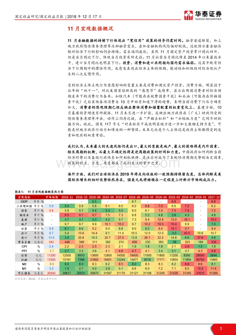 一文看遍债市宏观基本面系列报告：下行压力存惯性，政策发力有时滞.pdf_第3页