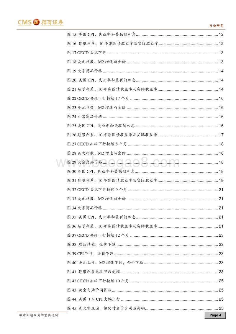 黄金或开启新一轮牛市：全球共振下行周期的黄金表现.pdf_第4页