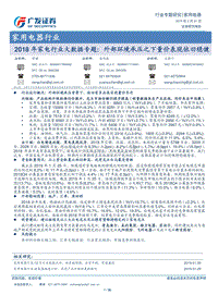 2018年家电行业大数据专题：外部环境承压之下量价表现依旧稳健.pdf