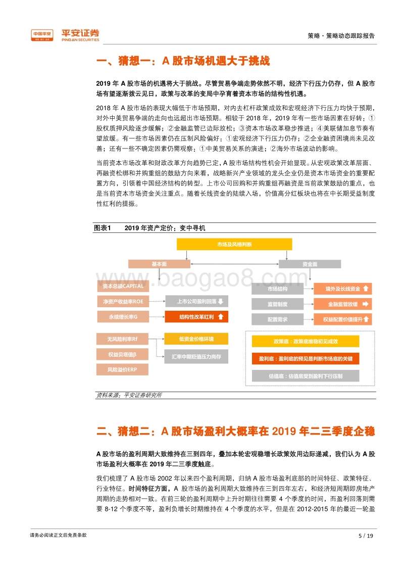 平安2019年策略十大猜想：变革中孕育机遇.pdf_第5页