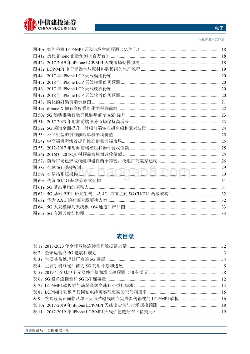 中信建投电子行业2019年投资策略报告：5G创新——电子行业近十年一遇的机会.pdf_第4页