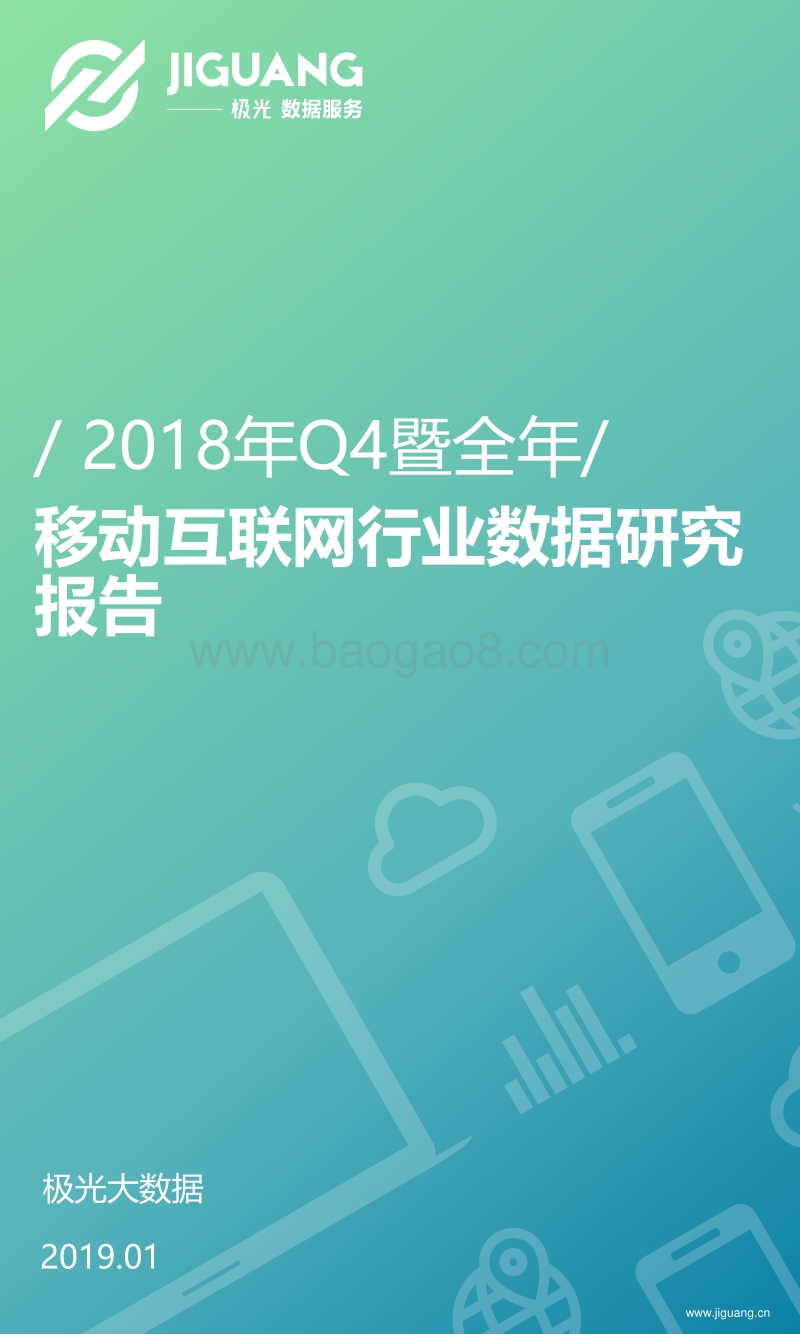 2018年Q4暨全年移动互联网行业数据研究报告.pdf_第1页