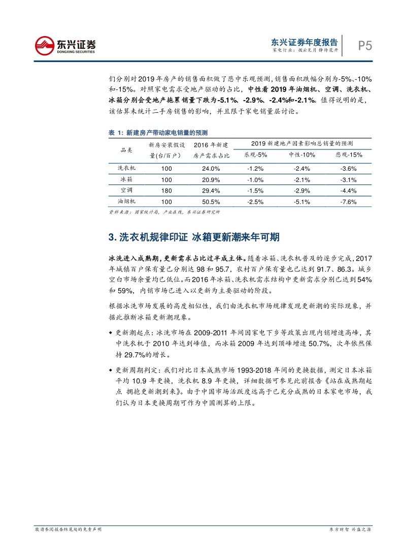 家电行业2019年投资策略报告：拨云见月，静待花开.pdf_第5页